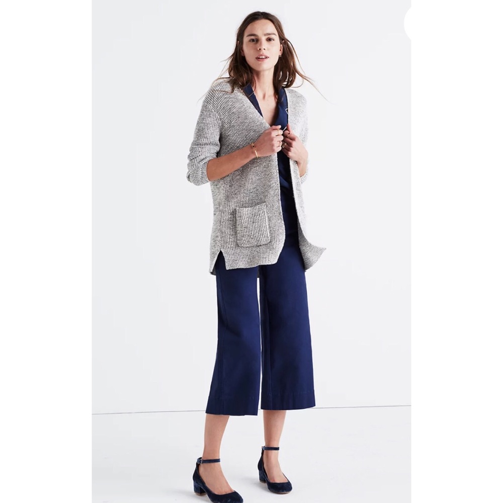 Madewell Marled Postscript Cardigan Sweater